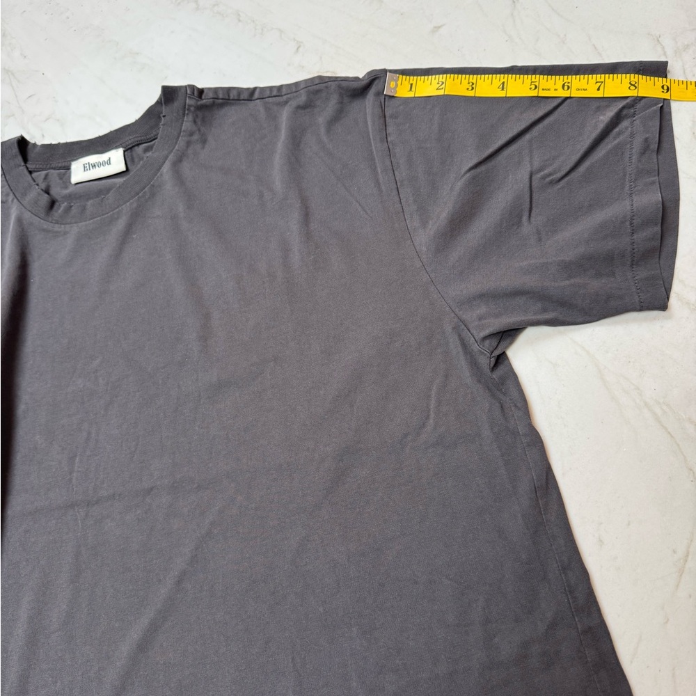 Elwood Men’s Oversize Cropped Core Tee - Picture 9 of 9